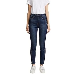 L'AGENCE High Rise Skinny Jean Classic Vintage Stripe Size 27